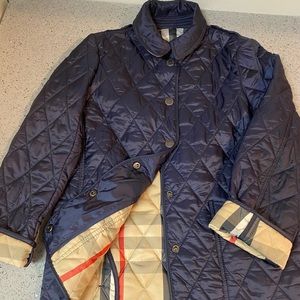 Kids Burberry Quiñted Jacket